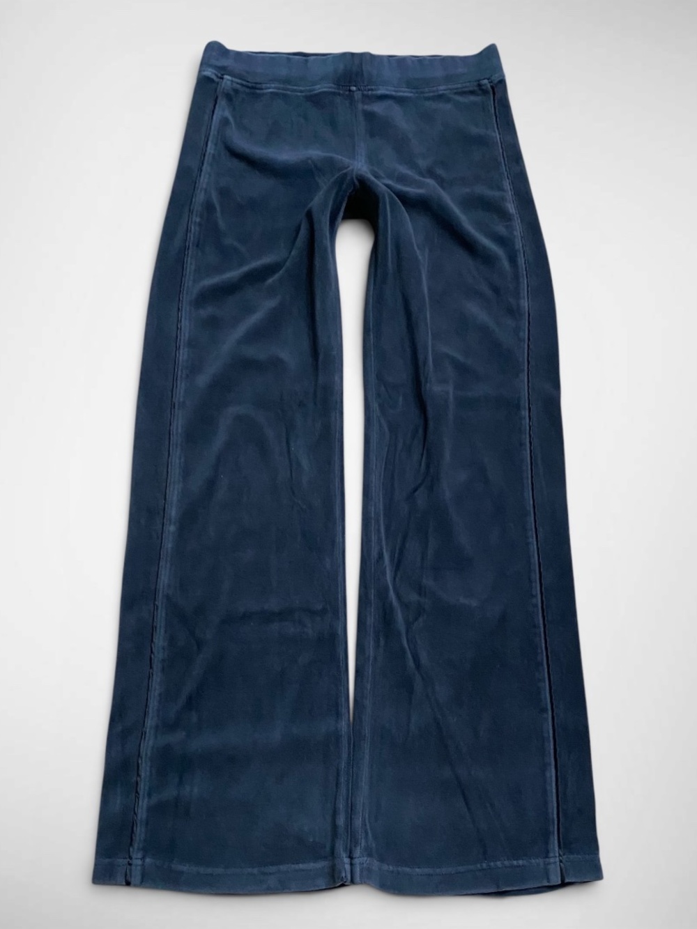 Zella Black Velour Wide Leg Track Pants